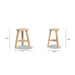 Linden - Round Stool - Light Brown