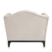 Tayden - Chair With 2 Pillows - Beige Velvet
