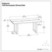 Fieldcrest - Handcrafted Dining Table