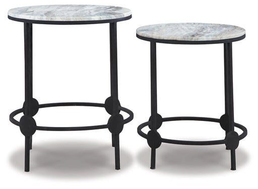 Beashaw - Gray / Black - Accent Table Set (Set of 2) Sacramento Furniture Store Furniture store in Sacramento