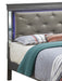 Verona - Full Bed - Metalic Black