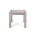 Cape Coral - Contemporary Side Table With Frosted Glass Top
