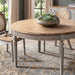 Colette - Round Dining Table - Blue / Gray
