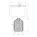 Lighting, Table Lamp, Rattan, Modern
