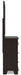 Covetown - Dresser And Mirror - Dark Brown