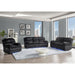 Winston - Power Recliner With LED Lighting - Black