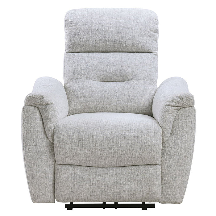 Eastre - Power Motion Recliner With USB Port - Beige Chenille