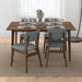 Carlos - Dining Table And 4 Side Chairs - Oak / Dark Gray