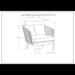 Carmel - Outdoor Conversation Chair - Sand Drift
