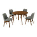 Arcadia And Azalea - 48" Round Dining Set