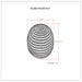 Yolanda - Round Pouf - Natural