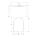 Lighting, Table Lamp Contemporary - Black