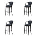 Otis - Upholstered Swivel Bar Height Barstool