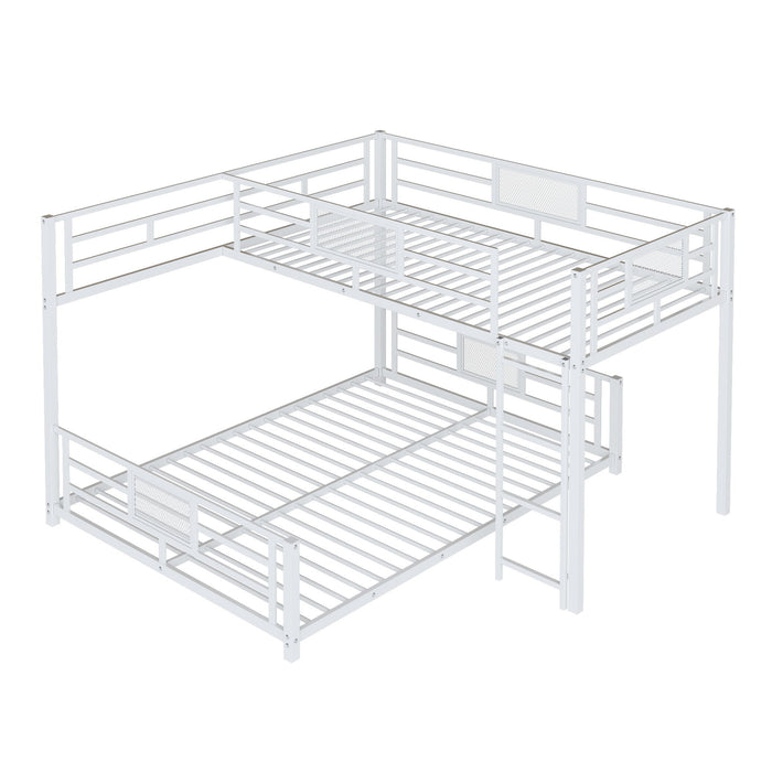 L-Shaped Bunk Bed