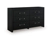 Maeling - Six Drawer Dresser