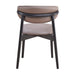 Lanae - Side Chair (Set of 2) - Coffee Polish Microfiber & Black