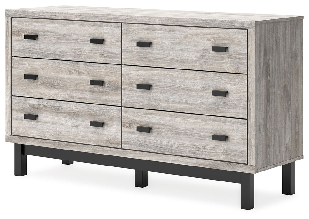 Vessalli - Black / Gray - Six Drawer Dresser Sacramento Furniture Store Furniture store in Sacramento
