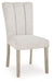 Larawyn - Dining Upholstered Side Chair (Set of 2) - Bisque
