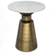 Leyla - Side Table - Antique Brass