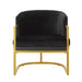 Upholstered Reading Accent Armchair For Living Room