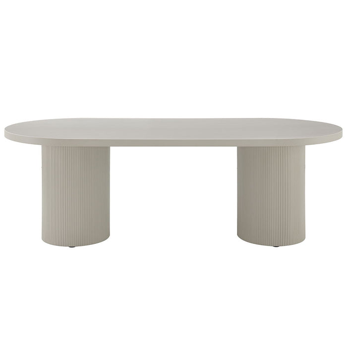 Laela - Dining Table - White