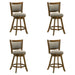 Aiden - Modern Farmhouse Swivel Wood Counter Height Kitchen Bar Stool