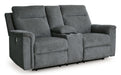 Barnsana - Dbl Power Reclining Loveseat With Console