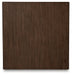 Hannodream - Square Cocktail Table - Warm Brown
