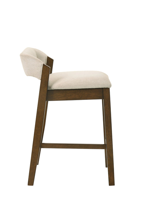 Landyn - 26" Sepia Brown Counter Height Rubberwood Barstool