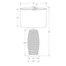 Lighting, Table Lamp, Ceramic, Modern - Gray