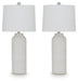 Vauville - Poly Table Lamp (Set of 2) - White