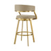 Saturn - Bar Height Bar Stool - Gold