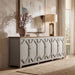 Colette - 6 Door Cabinet Sideboard - Brown
