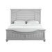 Queen Panel Bed - Gray - Wood