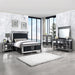 Varian II - Chest - Mirrored, Black & Sliver