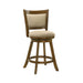 Aiden - Modern Farmhouse Swivel Wood Counter Height Kitchen Bar Stool