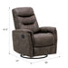Ergonomic Shape Swivel Gliding Recliner