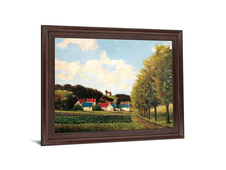 Pastoral Homestead - 28" x 34" Framed Wall Art