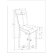 Extra Padded Dining Chair (Set of 2)