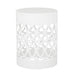 Outdoor Metal Large End Table, Modern Design