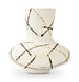 Brockford - Vase - Cream / Black / Brown