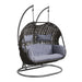 Vasant - 52" Hanging Chair - Fabric & Wicker