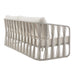 Breeze - Powder Coated Metal Outdoor Conversation Set With Cushions