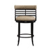 Telia - Upholstered Swivel Counter Height Barstool