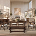 Whitmore - Trestle Dining Table - Dark Brown