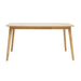 Retro Dining Table With Faux Wood Top