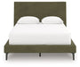 Chirason - Upholstered Bed With Roll Slats