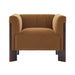 Accent Chair With Tight Back For Living Room