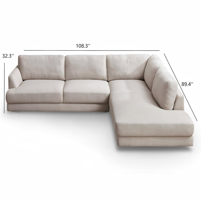 Glander - Comfortable Cozy Sectional Sofa