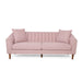 Contemporary 3 Seater Sofa With Accents